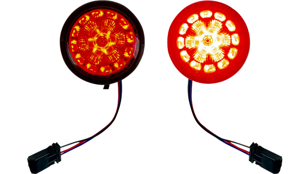 Custom Dynamics ProBeam® Rear Turn Signal Inserts - LED - Smoke Lens