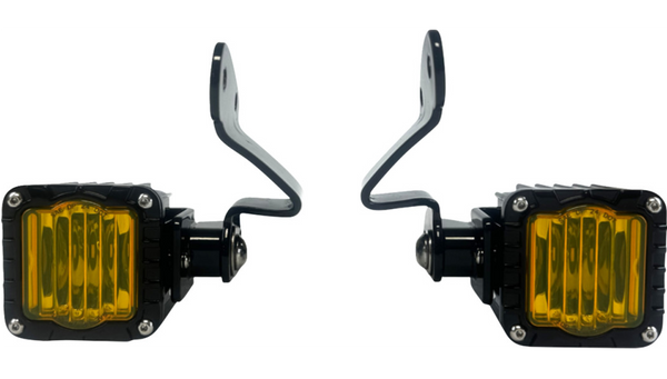 Custom Dynamics Shark Demon® LED Front Turn Signals - Yellow