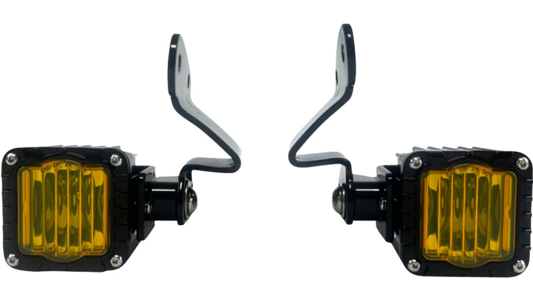 Custom Dynamics Shark Demon® LED Front Turn Signals - Yellow
