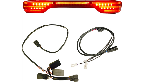 Custom Dynamics ProBEAM® Tour Pak Add-On LED Light Kit - Smoked Lens