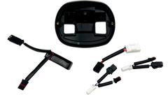 Custom Dynamics Taillight Base Plate - Black - FLHC/FXLRS/FXLRST