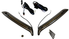 Custom Dynamics LED Windshield Trim - Dark Bronze