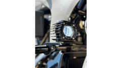 Custom Dynamics Shark Demon® High Performance LED Fog Lights - White/Clear - Harley-Davidson®