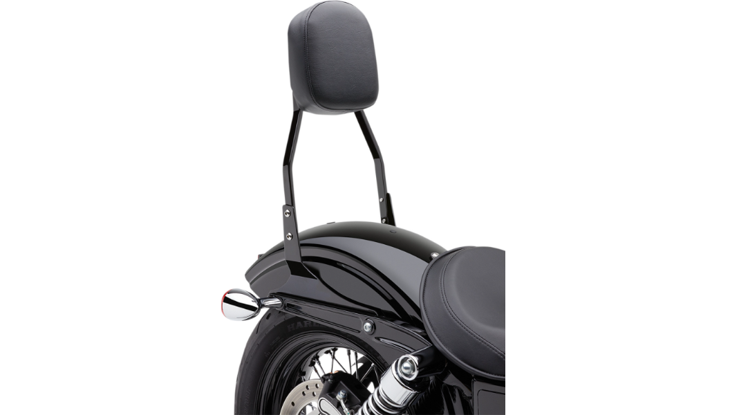 Cobra USA Standard Sissy Bar - Black - Softail