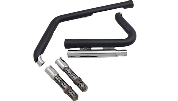 Cobra USA 909 Exhaust - Black - '12-'17 Softail