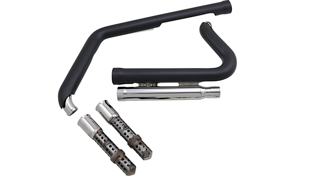 Cobra USA 909 Exhaust - Black - '12-'17 Softail