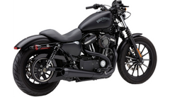 Cobra USA 2-into-1 El Diablo Exhaust System - Black - 4"