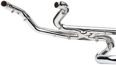 Cobra USA Pro Chamber Headpipes - Chrome