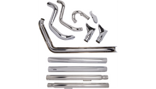 Cobra USA Bad Hombre Dual Exhaust System - Fishtail - '12-'17 Softail