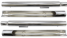 Cobra USA Bad Hombre Dual Exhaust System - Billet Tip - '97-'06 Softail