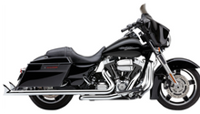 Cobra USA Speedster Dual Exhaust System - Chrome - Fishtail - FLH/FLT 10-16