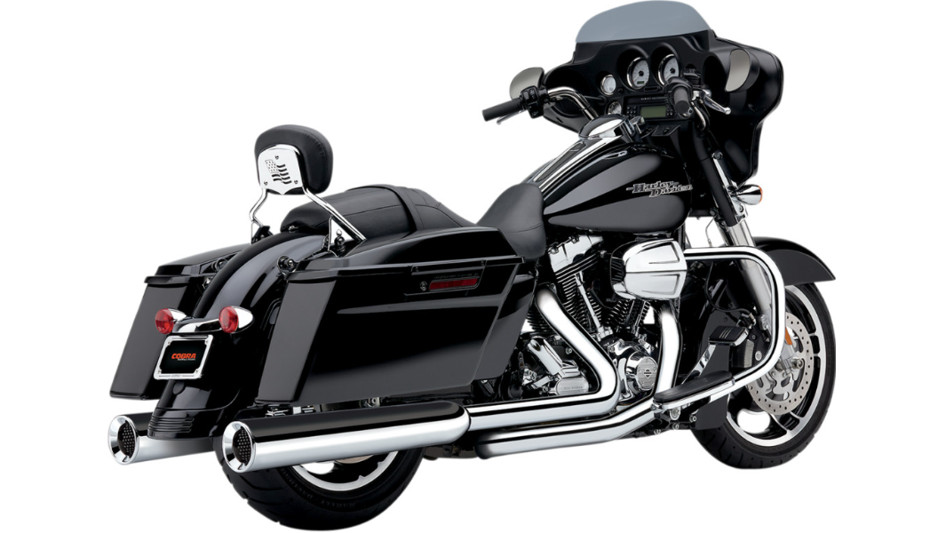 Cobra USA Power Flo Mufflers for '95-'16 FL - Chrome