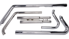 Cobra USA Speedster Slashdown Exhaust - Chrome - Softail