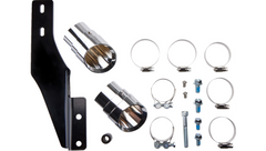 Cobra USA Speedster Slashdown Exhaust - Chrome - Softail