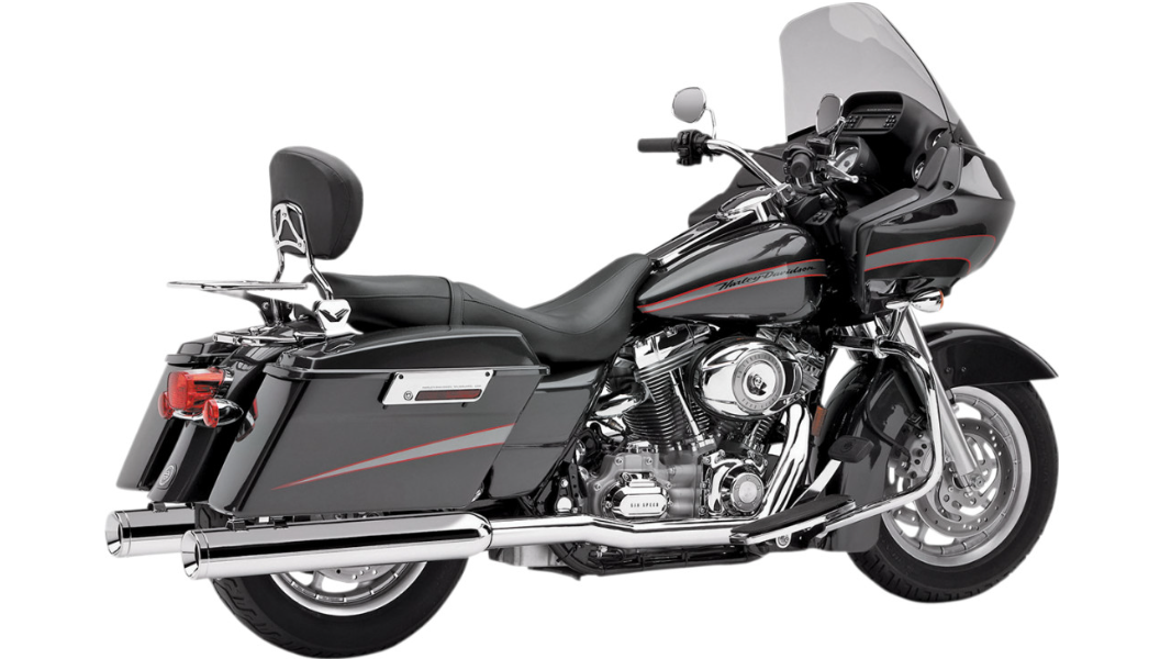 Cobra USA True Dual Headpipes - Chrome - '95-'06 FL