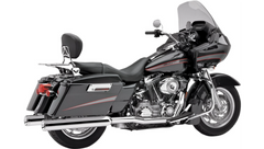 Cobra USA True Dual Headpipes - Chrome - '95-'06 FL