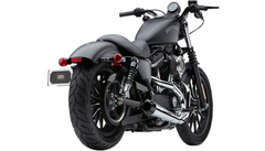 Cobra USA 2-into-1 El Diablo Exhaust System - Chrome - 4"