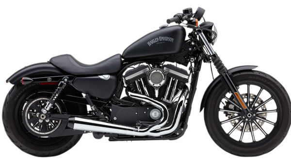 Cobra USA 2-into-1 El Diablo Exhaust System - Chrome - 4"