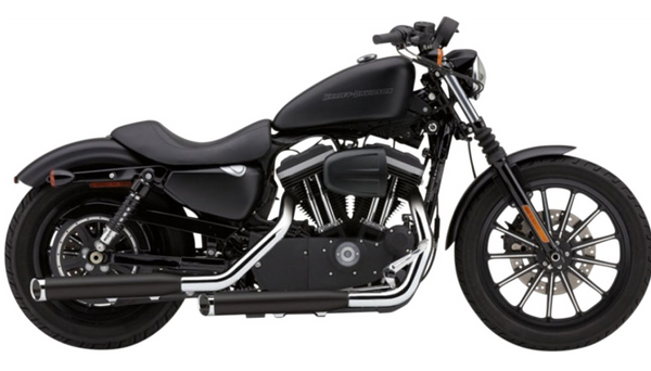 Cobra USA 3" Slashcut Mufflers for XL - Black