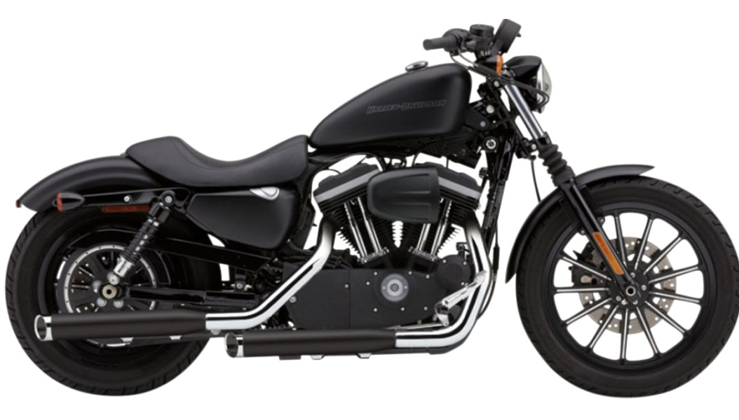 Cobra USA 3" Slashcut Mufflers for XL - Black