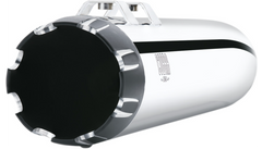 Cobra USA Neighbor Hater Dual Cut Slip-On 4" Mufflers for FL - Chrome