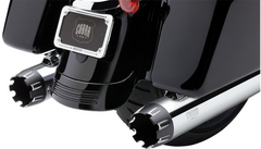 Cobra USA Neighbor Hater Dual Cut Slip-On 4" Mufflers for FL - Chrome