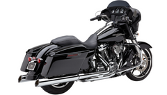 Cobra USA 909 Uppercut Mufflers for '95-'16 FL - Chrome