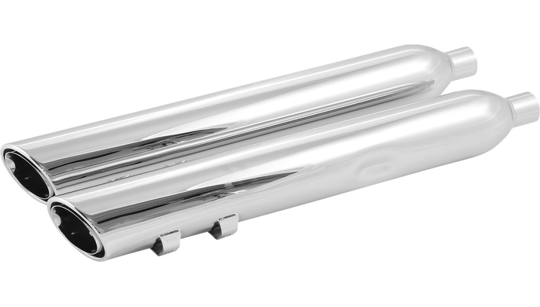 Cobra USA 909 Uppercut Mufflers for '95-'16 FL - Chrome