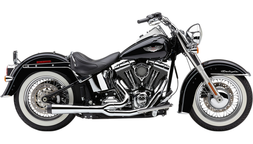 Cobra USA El Diablo Exhaust - Chrome - '12-'17 Softail