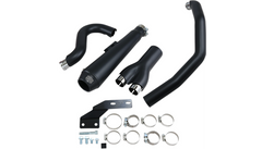 Cobra USA El Diablo Exhaust - Black - '12-'17 Softail