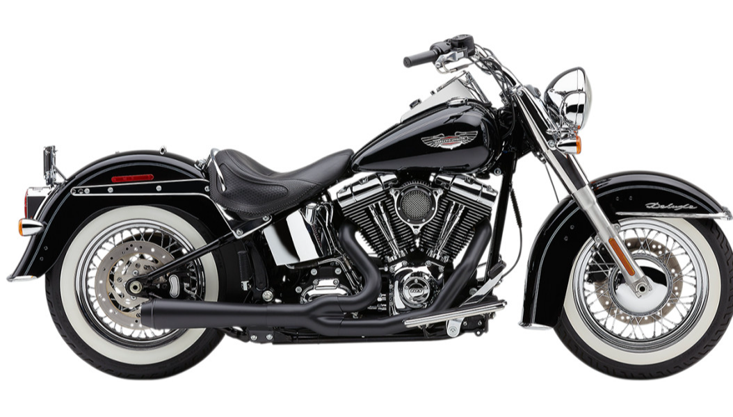 Cobra USA El Diablo Exhaust - Black - '12-'17 Softail