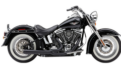 Cobra USA El Diablo Exhaust - Black - '12-'17 Softail