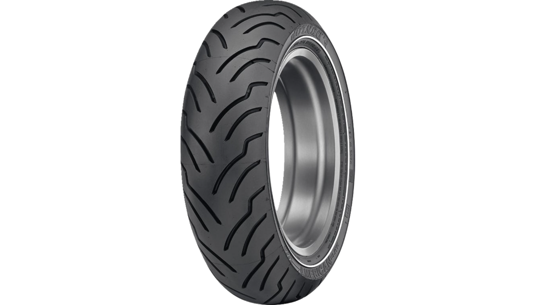 Dunlop American Elite - Rear - MT90B16 - Narrow Whitewall - 74H