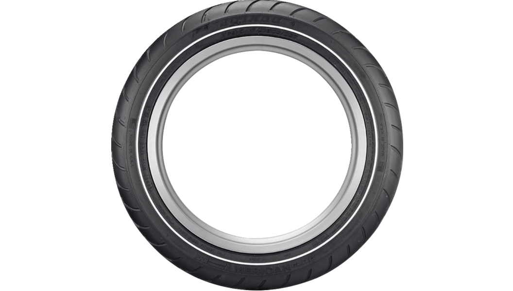 Dunlop American Elite - Front - 130/80B17 - Narrow Whitewall - 65H