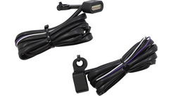 Drag Specialties Marker Lights - White/Amber - Black