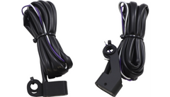 Drag Specialties Marker Lights - White/Amber - Black