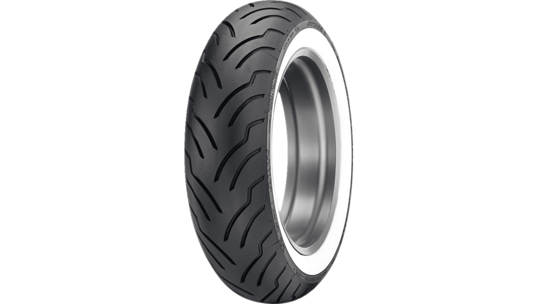 Dunlop American Elite - Rear - 180/65B16 - Wide Whitewall - 81H