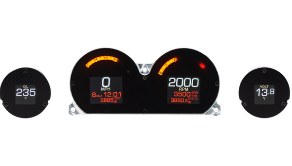 Dakota Digital Four-Gauge MLX Series Kit