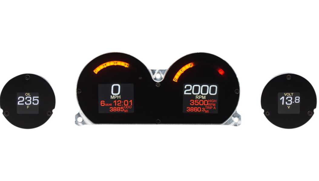 Dakota Digital Four-Gauge MLX Series Kit