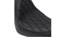 Drag Specialties Predator III Seat - Double Diamond - Black Stitching - 'XL 04-'22
