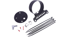 Drag Specialties Single Gauge Bracket - Wrinkle Black