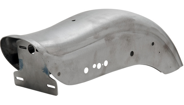 Drag Specialties Fat Bob Rear Fender - Drilled - Raw