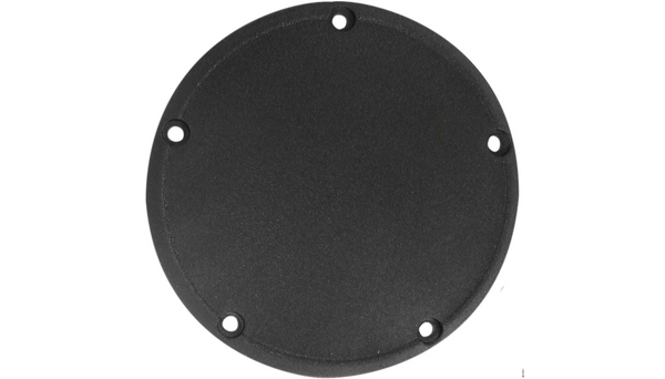 Drag Specialties Derby Cover - Wrinkle Black - 5 Hole - '99-'18 Big Twin