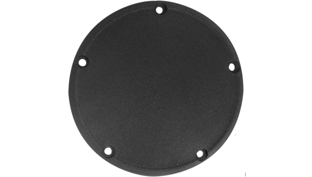 Drag Specialties Derby Cover - Wrinkle Black - 5 Hole - '99-'18 Big Twin