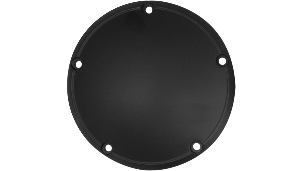 Drag Specialties Derby Cover - Satin Black - 5 Hole - '99-'18 Big Twin