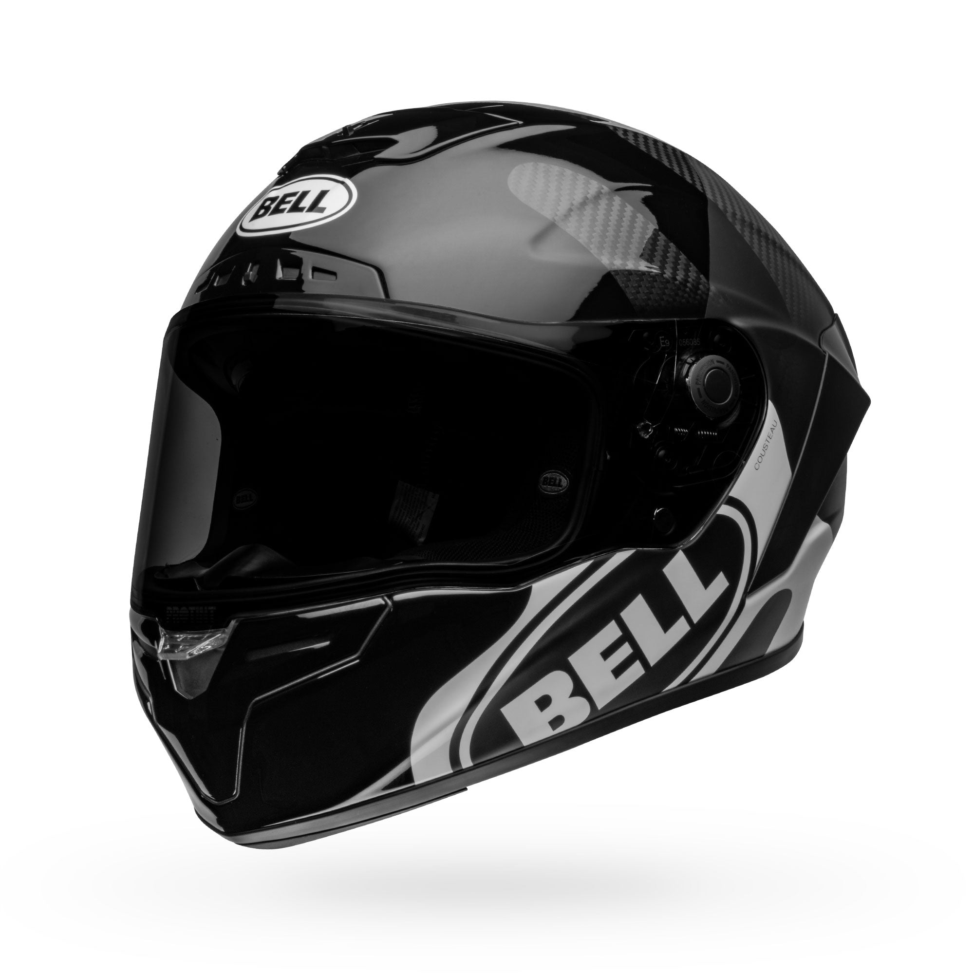 Bell Race Star DLX Flex Hello Cousteau Algae Matte/Gloss Black/White Helmets