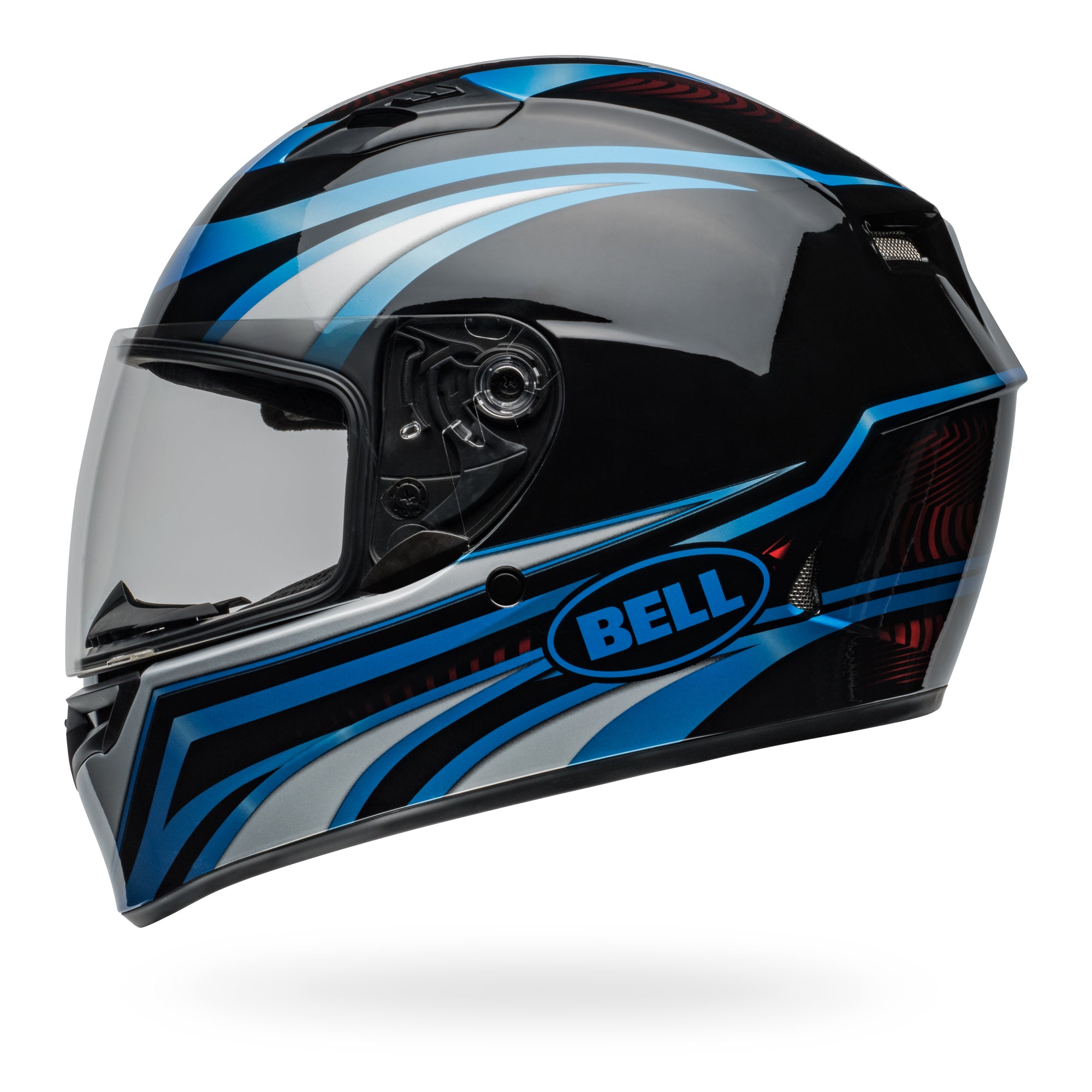 Bell Qualifier Conduit Gloss Blue/Black Helmets