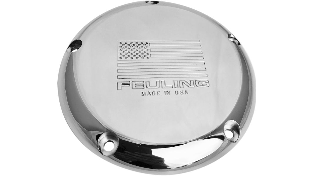 Feuling Parts American Derby Cover - Polished - Twin Cam