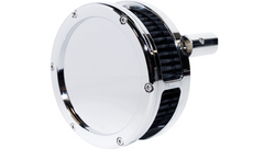 Feuling Parts BA Slim Air Cleaner Kit - Chrome - Black Filter - '93-'99 EVO Big Twin