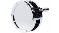 Feuling Parts BA Slim Air Cleaner Kit - Chrome - Black Filter - Twin Cam